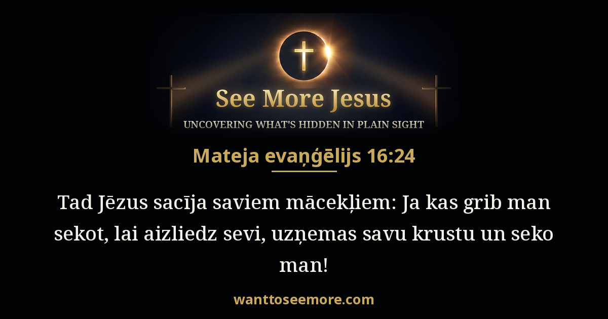 Matthew 16:24