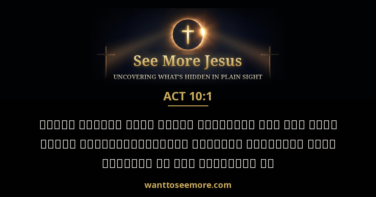 Acts 10:1