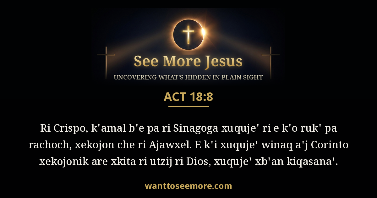 Acts 18:8