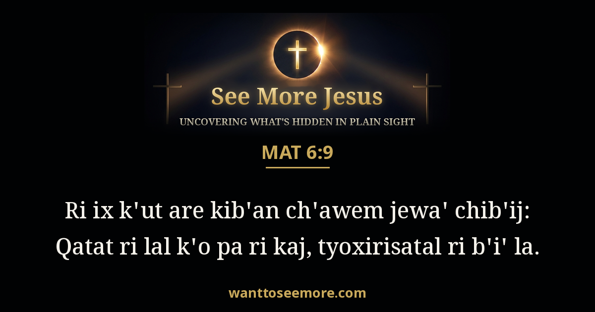 Matthew 6:9