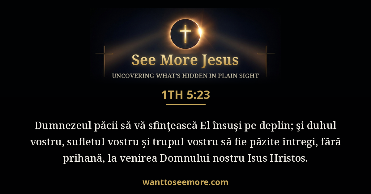 1 Thessalonians 5:23