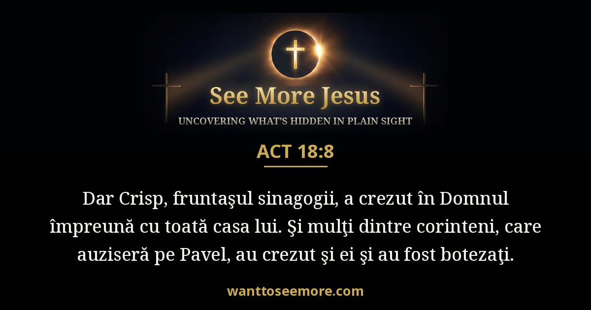 Acts 18:8