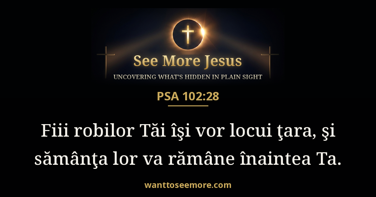 Psalms 102:28