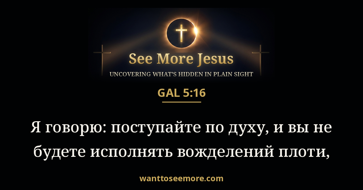 Galatians 5:16