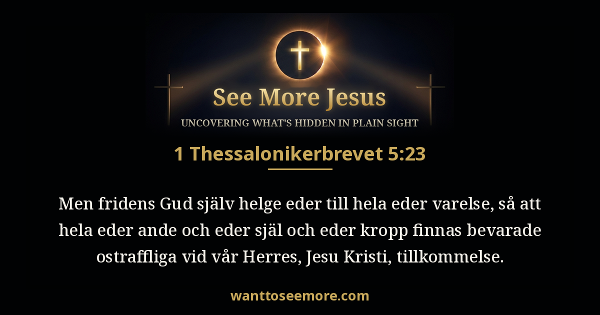 1 Thessalonians 5:23