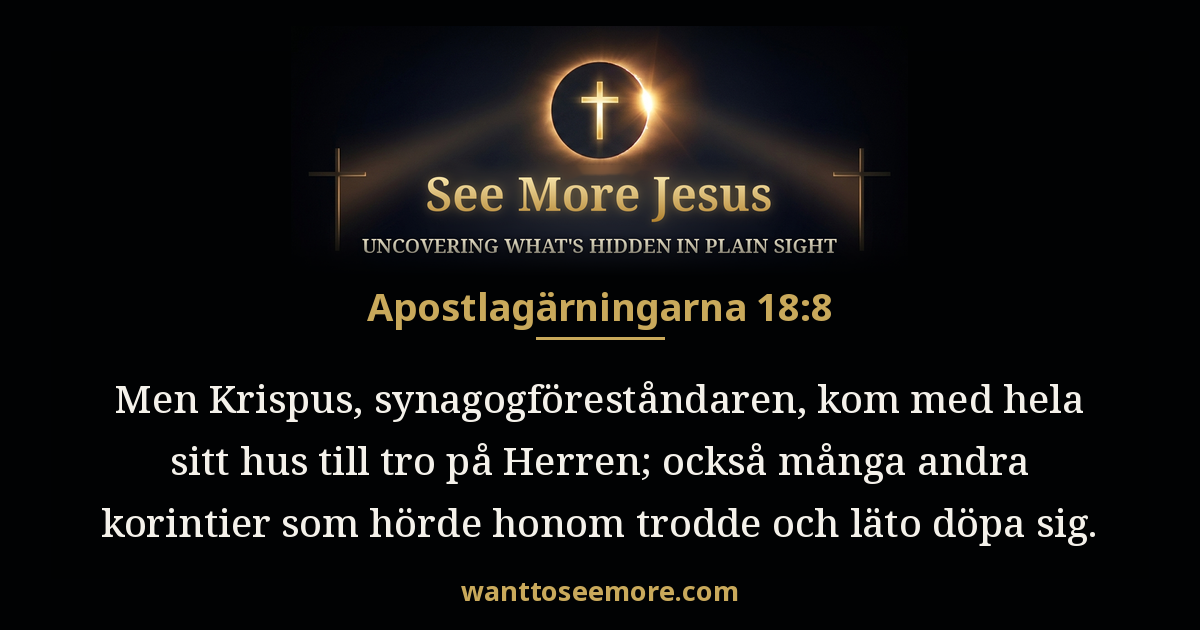 Acts 18:8
