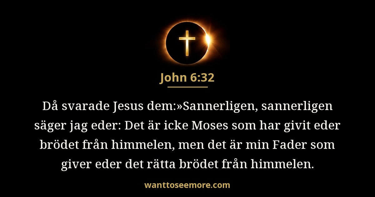 John 6:32