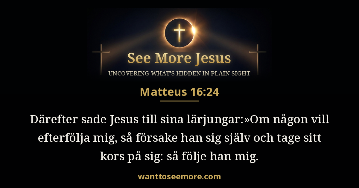 Matthew 16:24