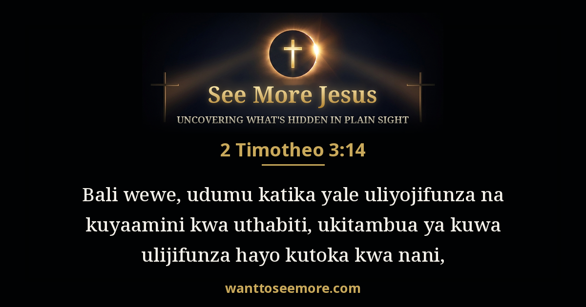 2 Timothy 3:14