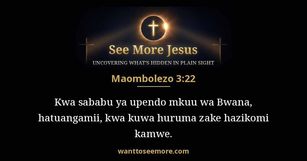 Lamentations 3:22