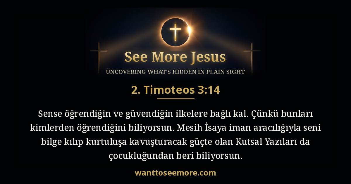 2 Timothy 3:14