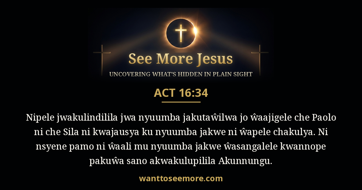 Acts 16:34