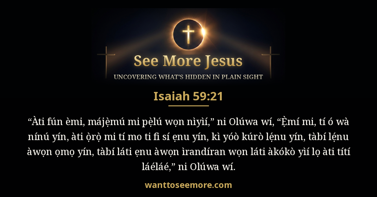 Isaiah 59:21