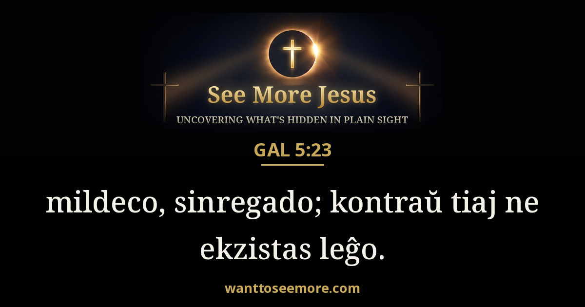 Galatians 5:23