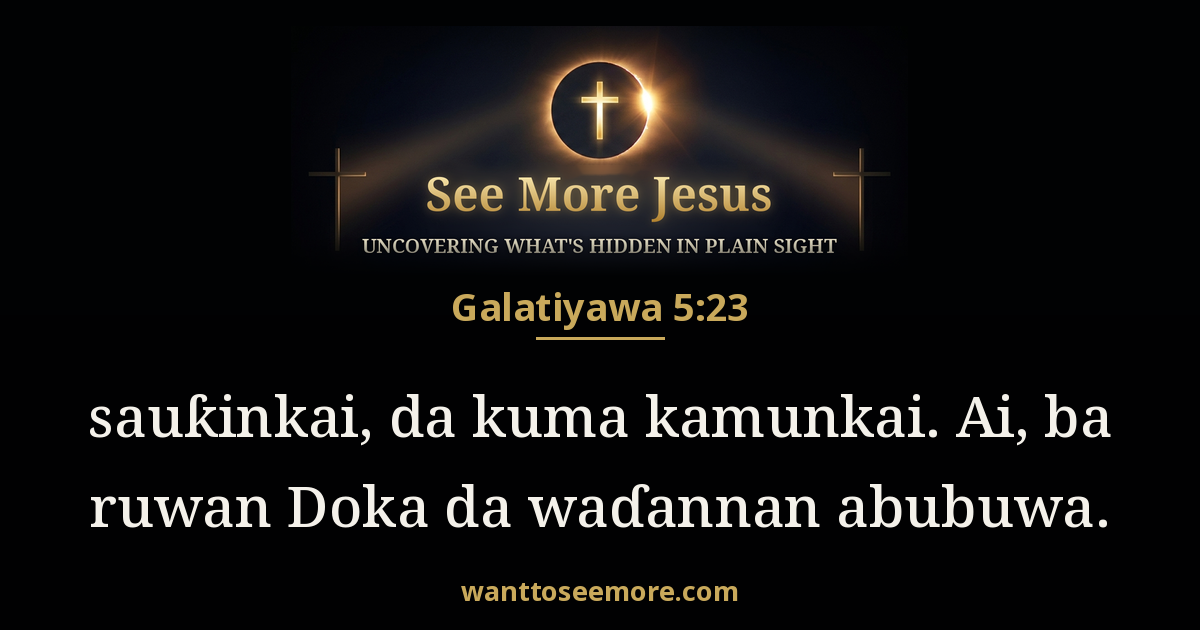 Galatians 5:23