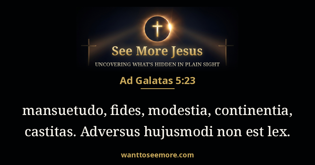 Galatians 5:23