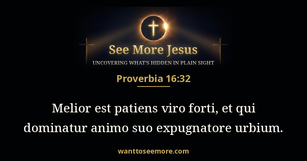 Proverbs 16:32