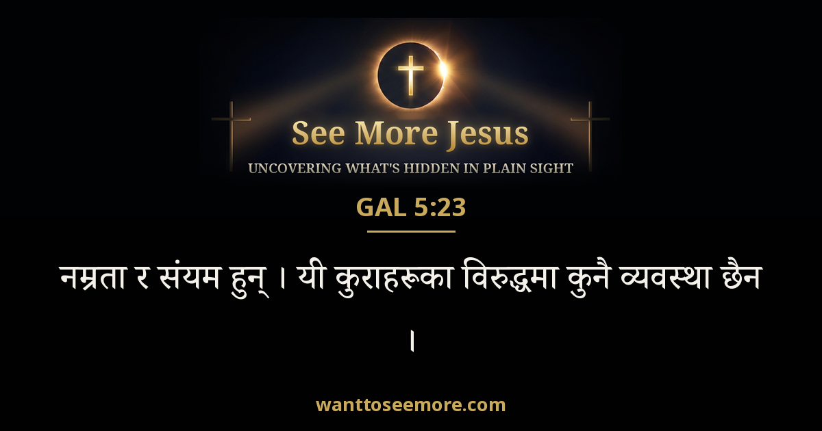 Galatians 5:23