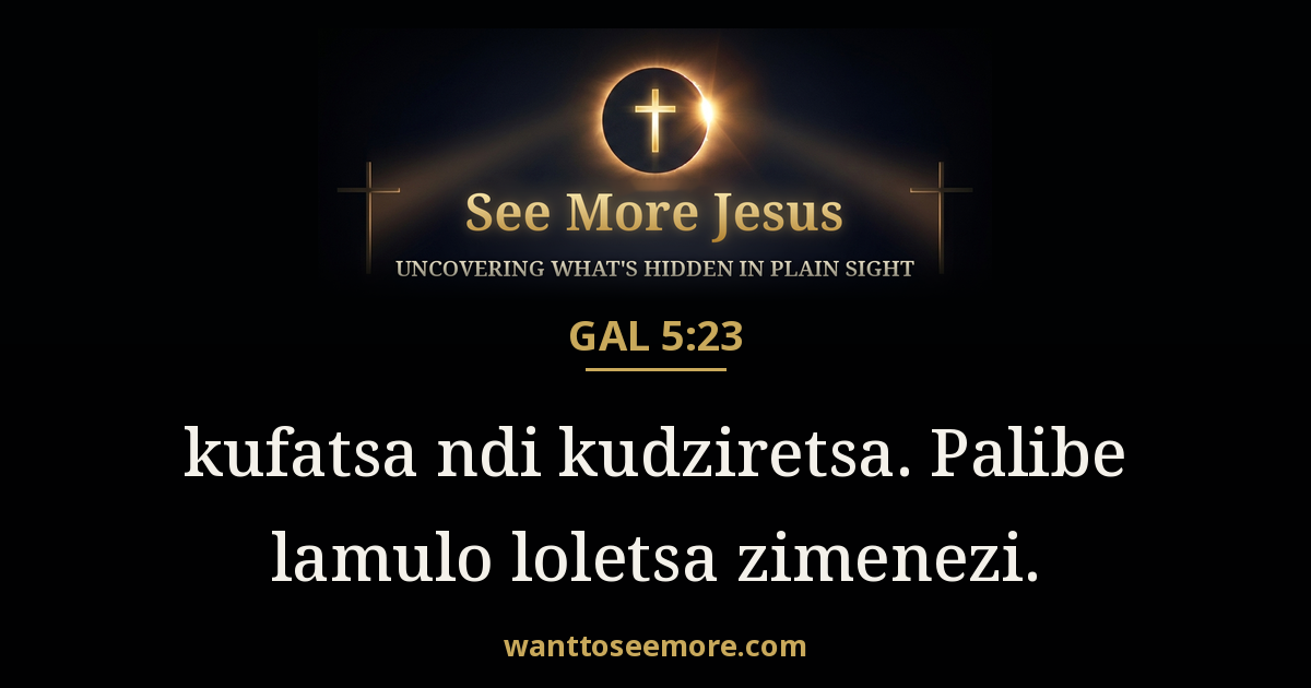 Galatians 5:23
