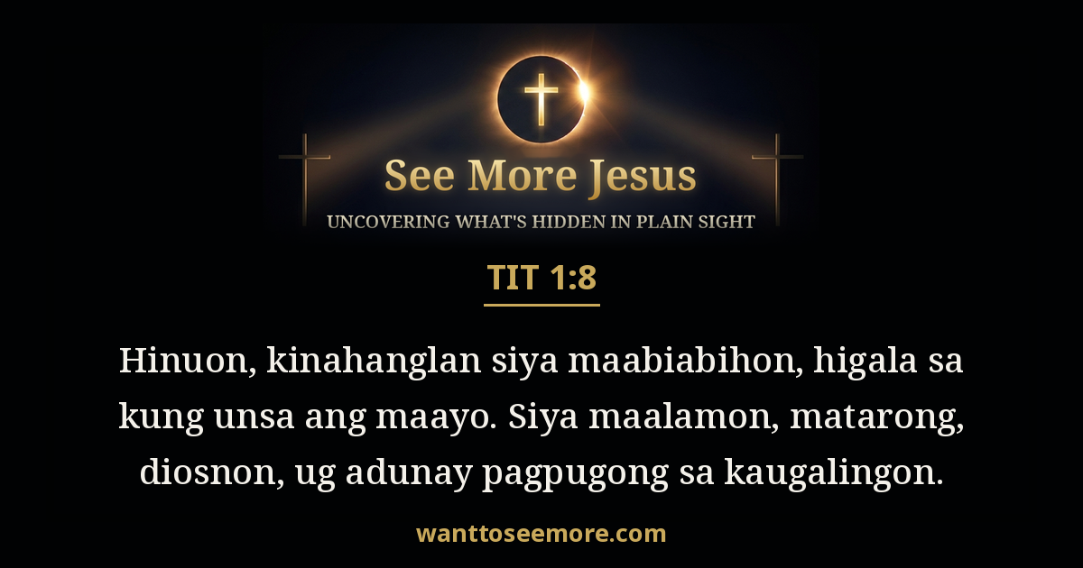Titus 1:8