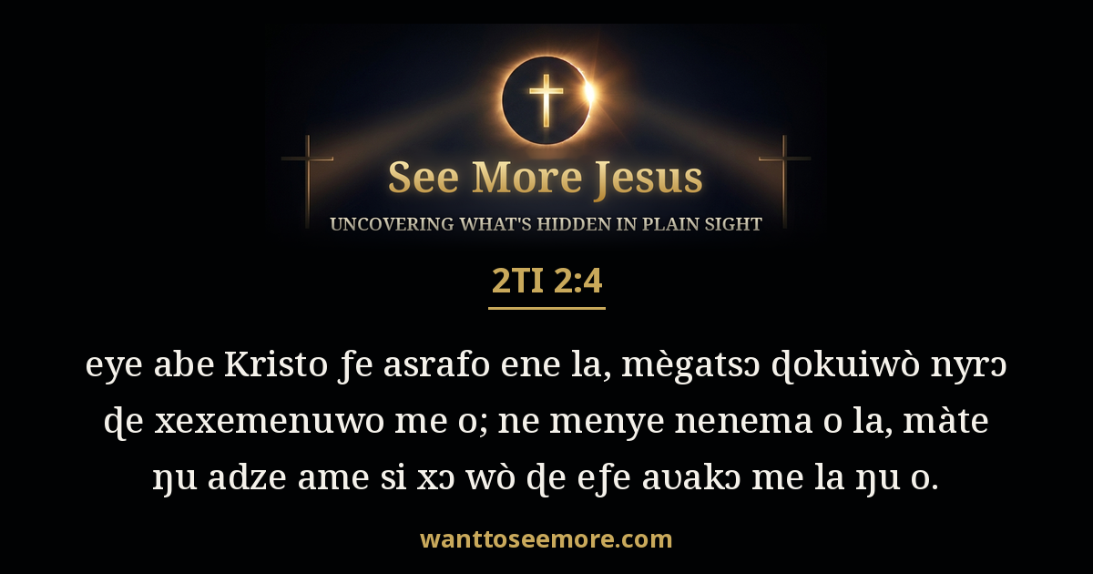 2 Timothy 2:4