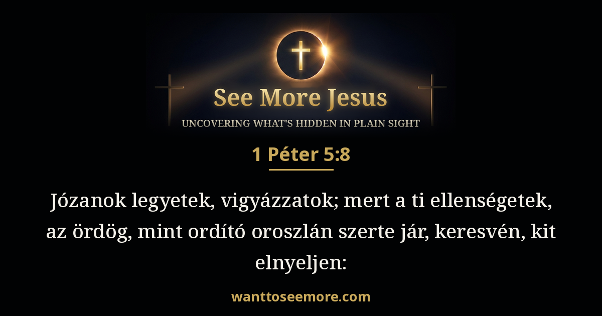 1 Peter 5:8