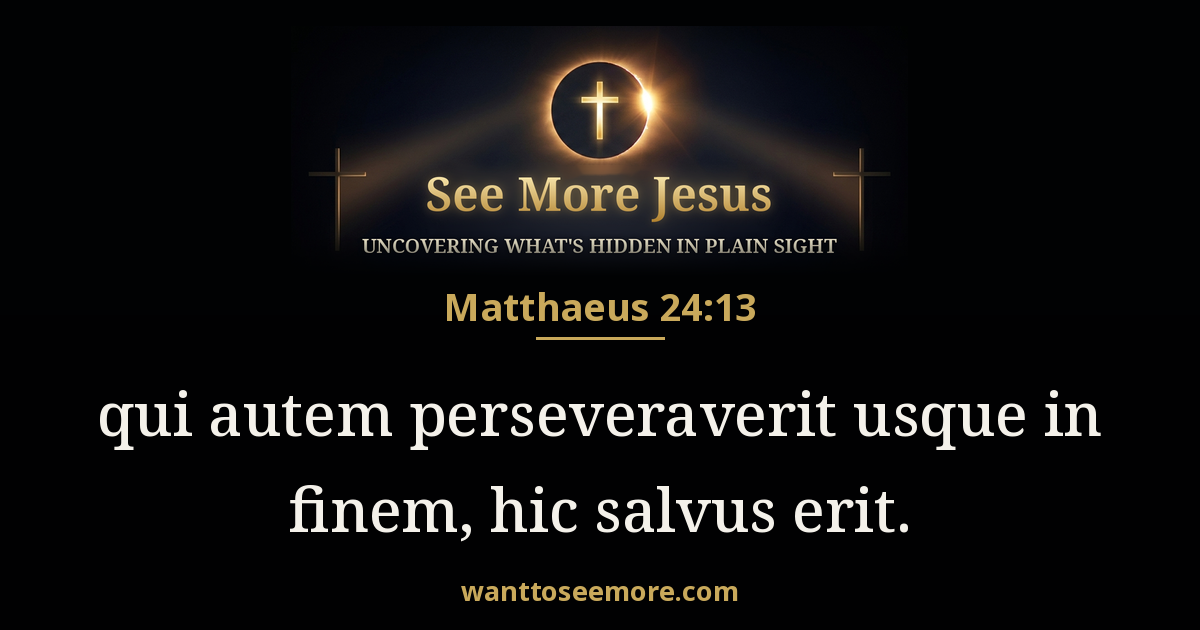 Matthew 24:13