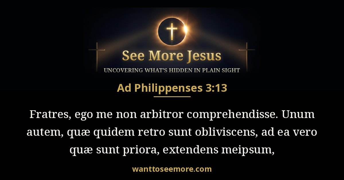 Philippians 3:13