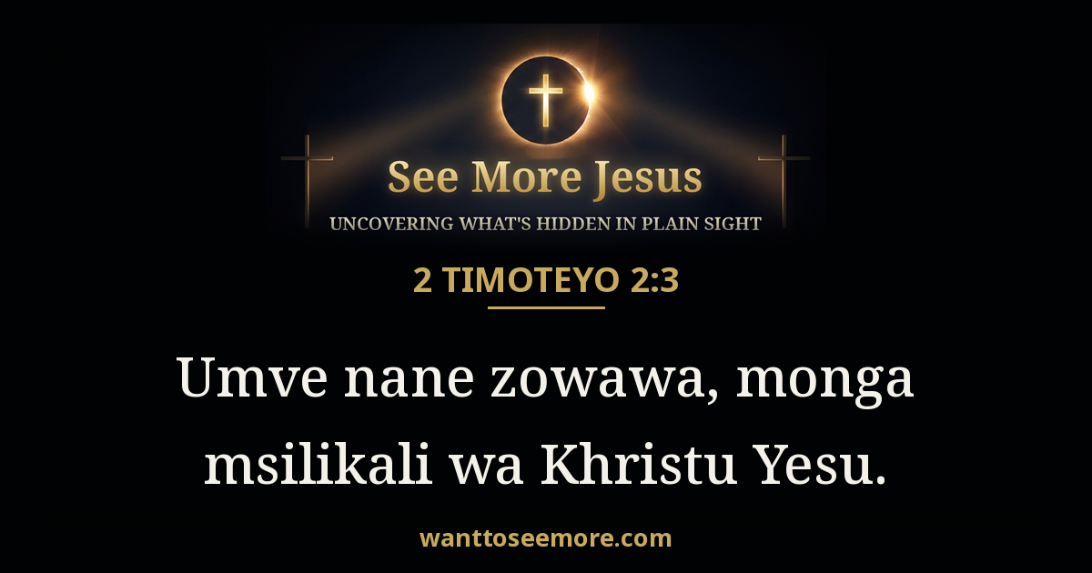 2 Timothy 2:3