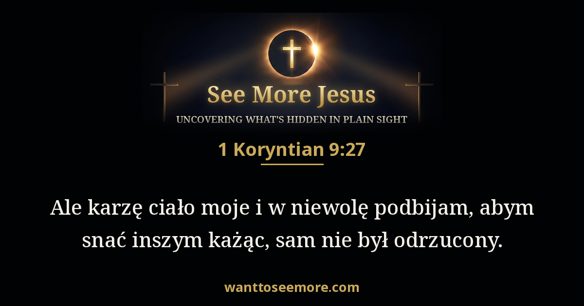 1 Corinthians 9:27