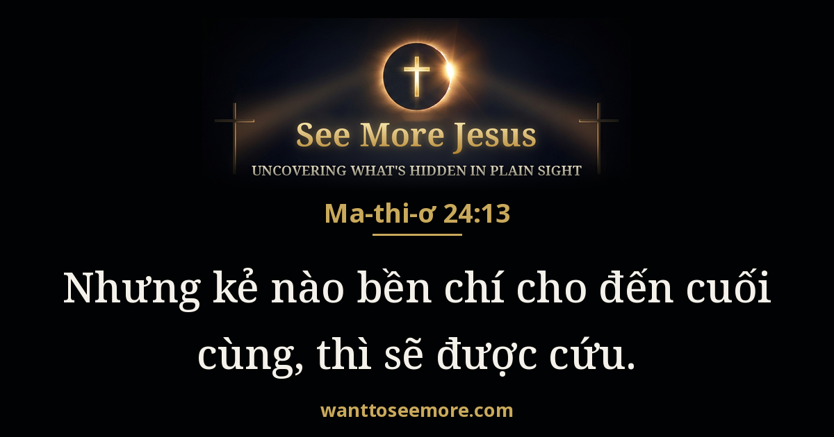 Matthew 24:13