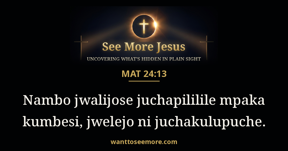 Matthew 24:13