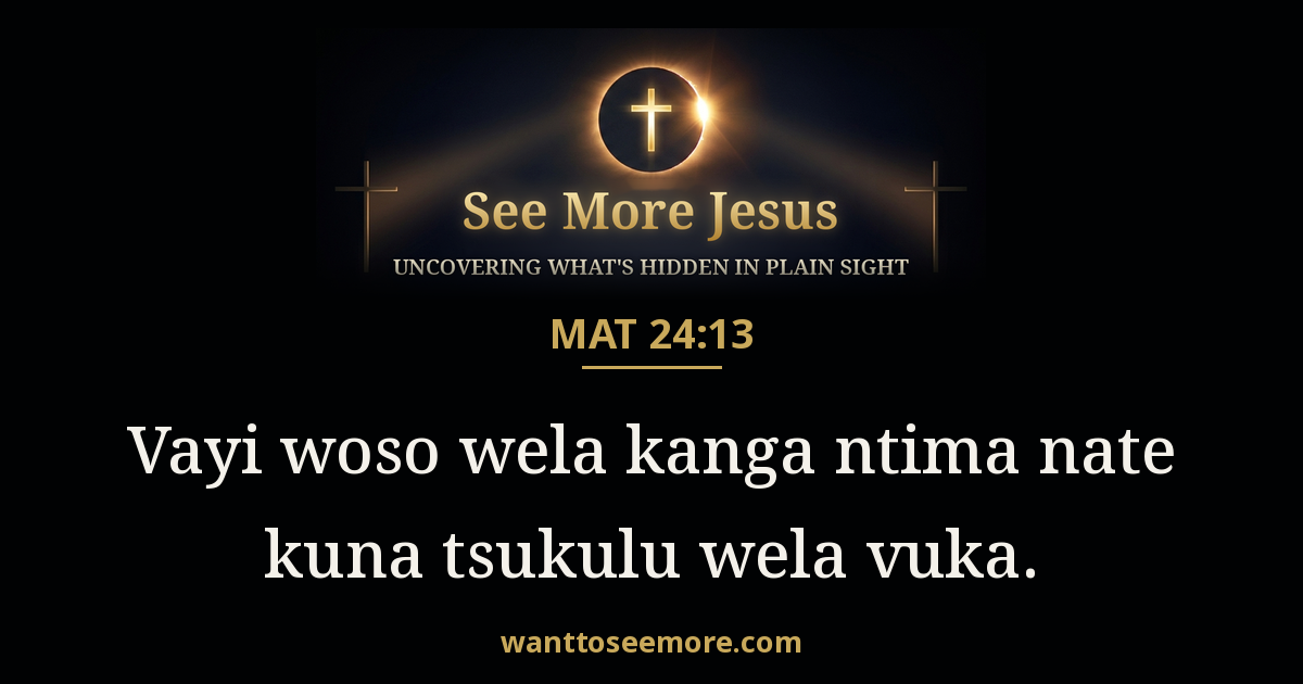 Matthew 24:13