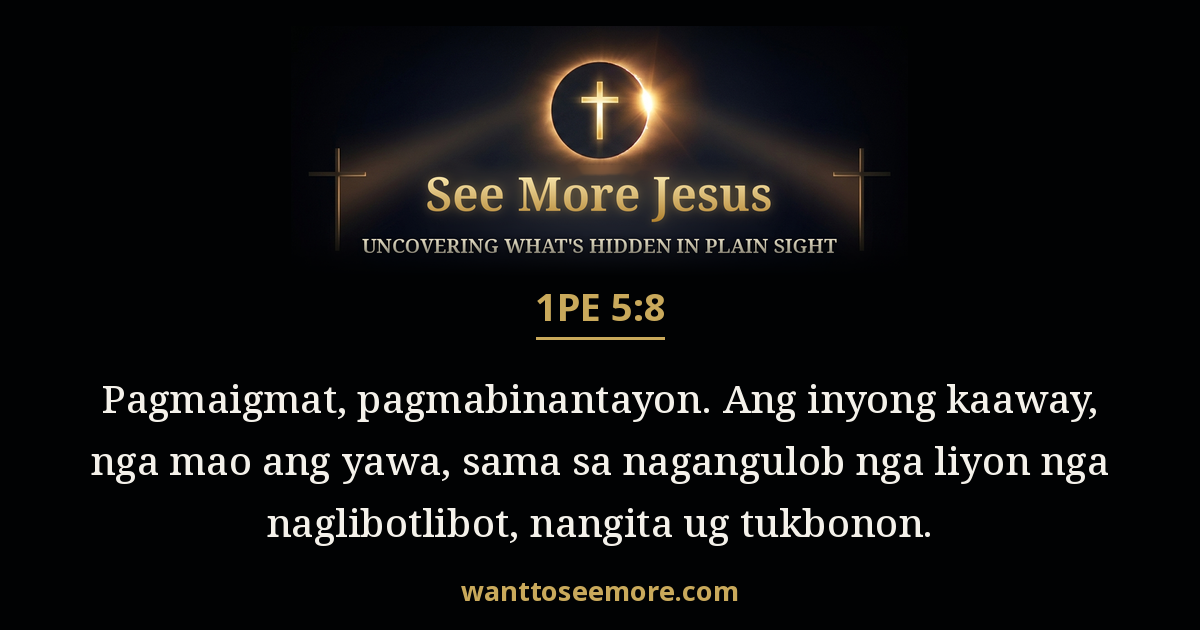 1 Peter 5:8