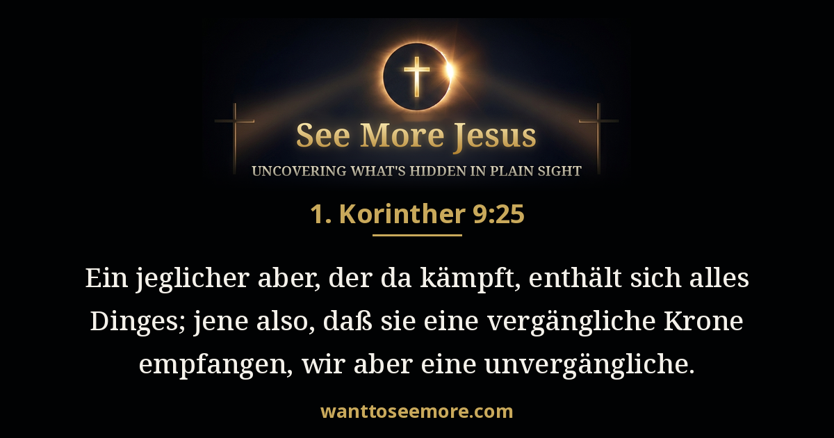 1 Corinthians 9:25