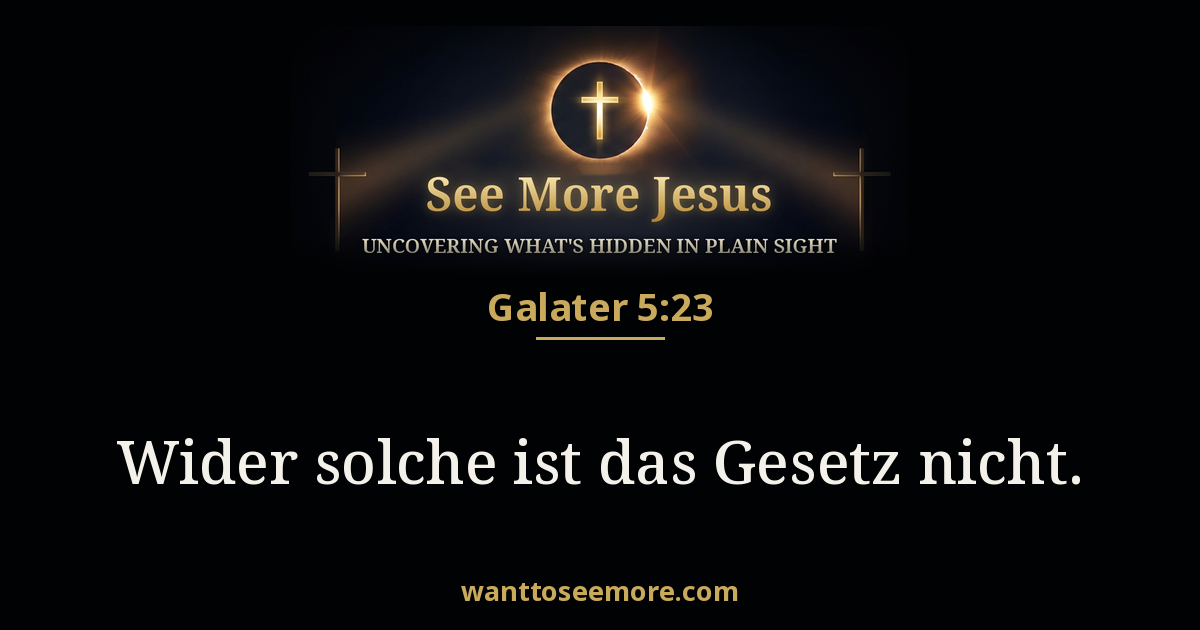 Galatians 5:23