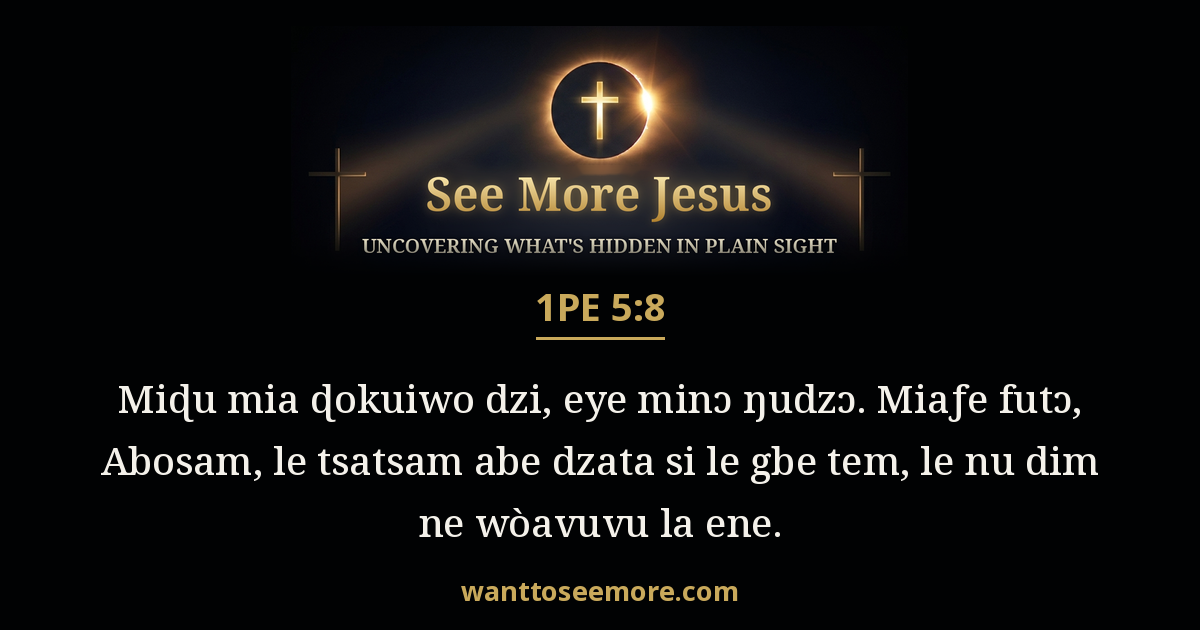 1 Peter 5:8