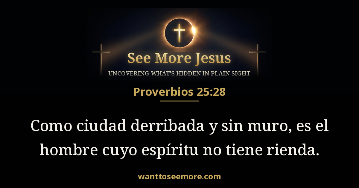 Proverbs 25:28