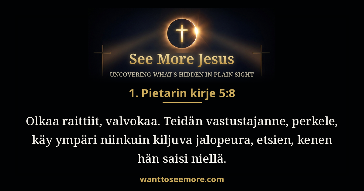 1 Peter 5:8