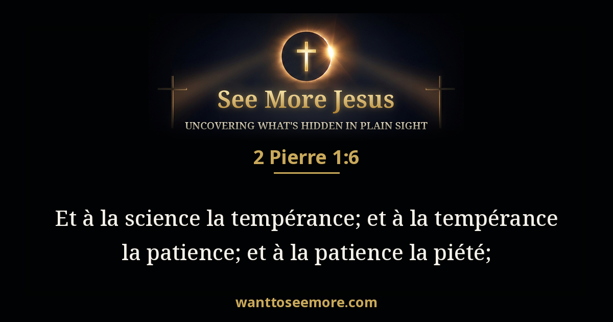2 Peter 1:6