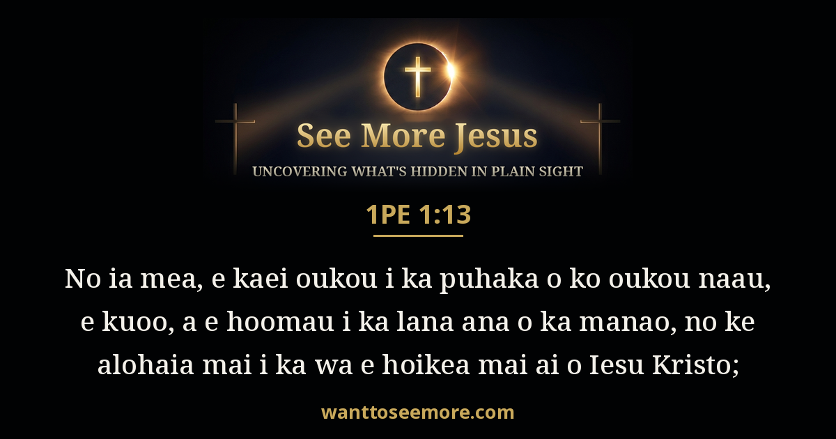 1 Peter 1:13