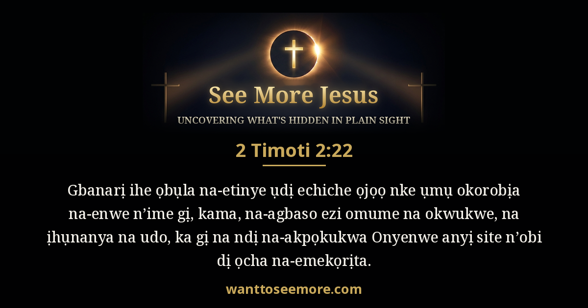 2 Timothy 2:22