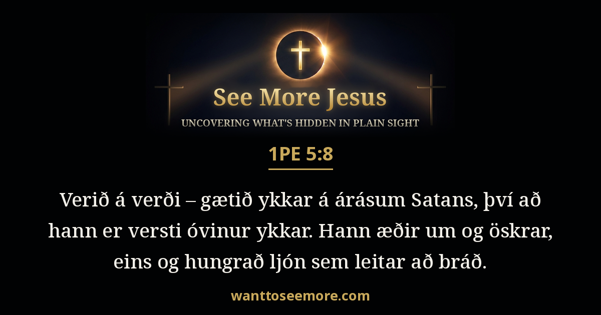 1 Peter 5:8