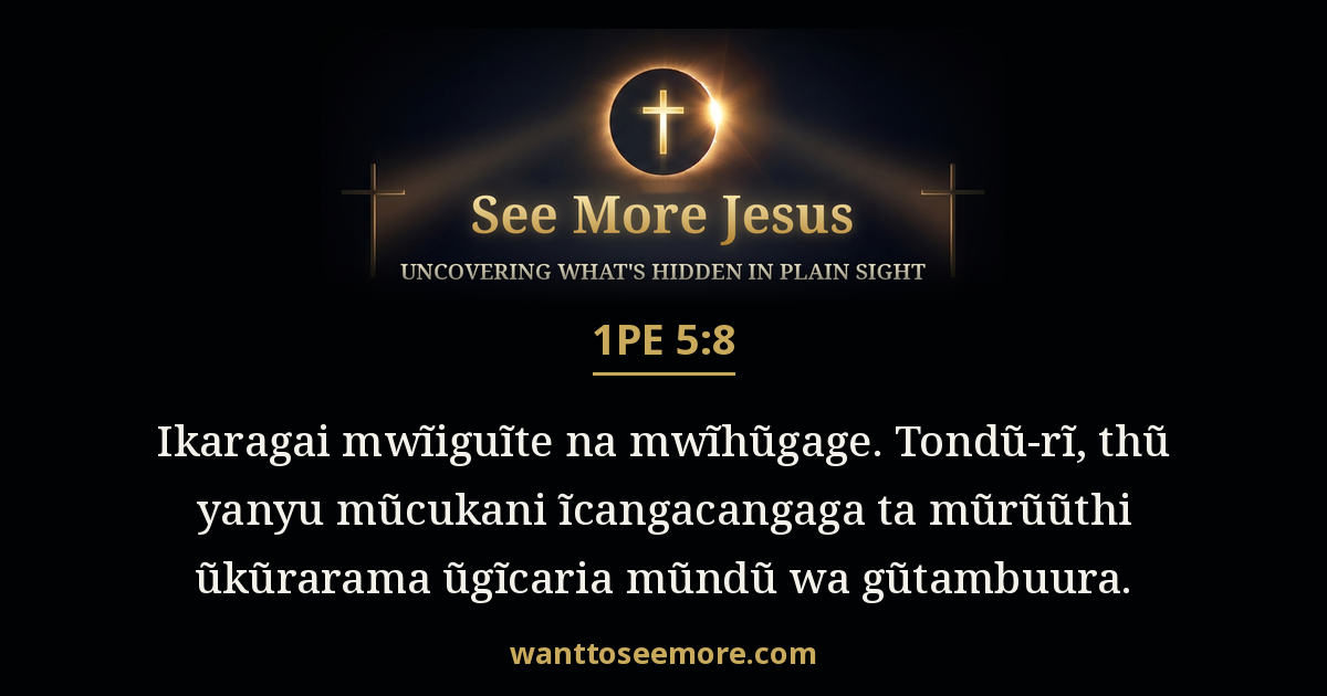 1 Peter 5:8