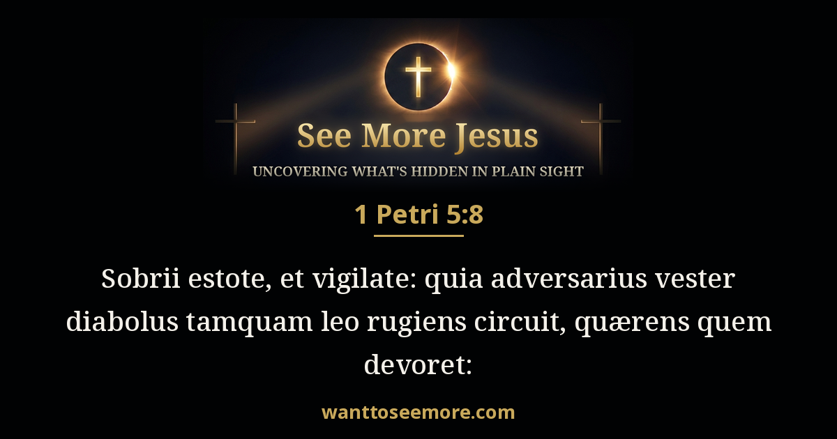 1 Peter 5:8