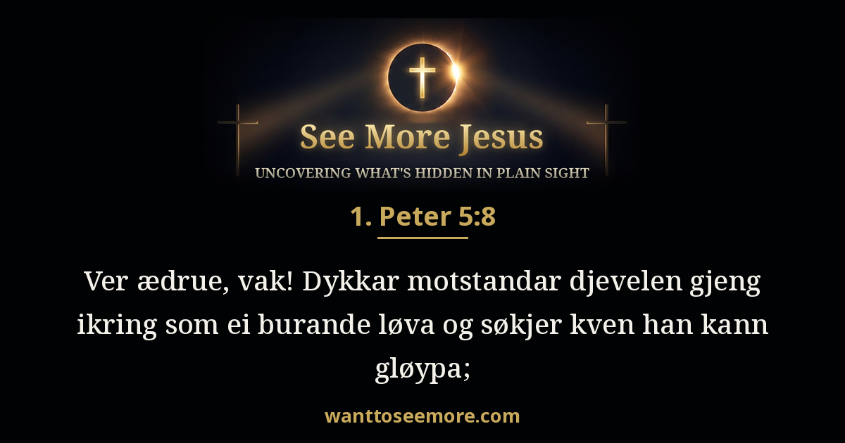 1 Peter 5:8
