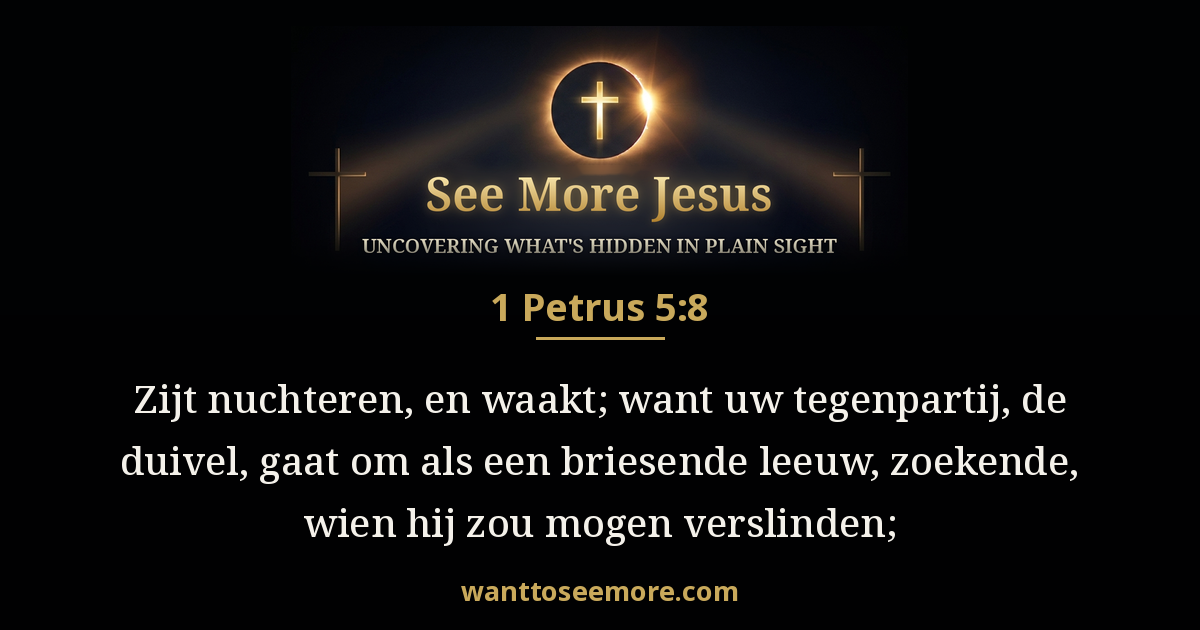 1 Peter 5:8