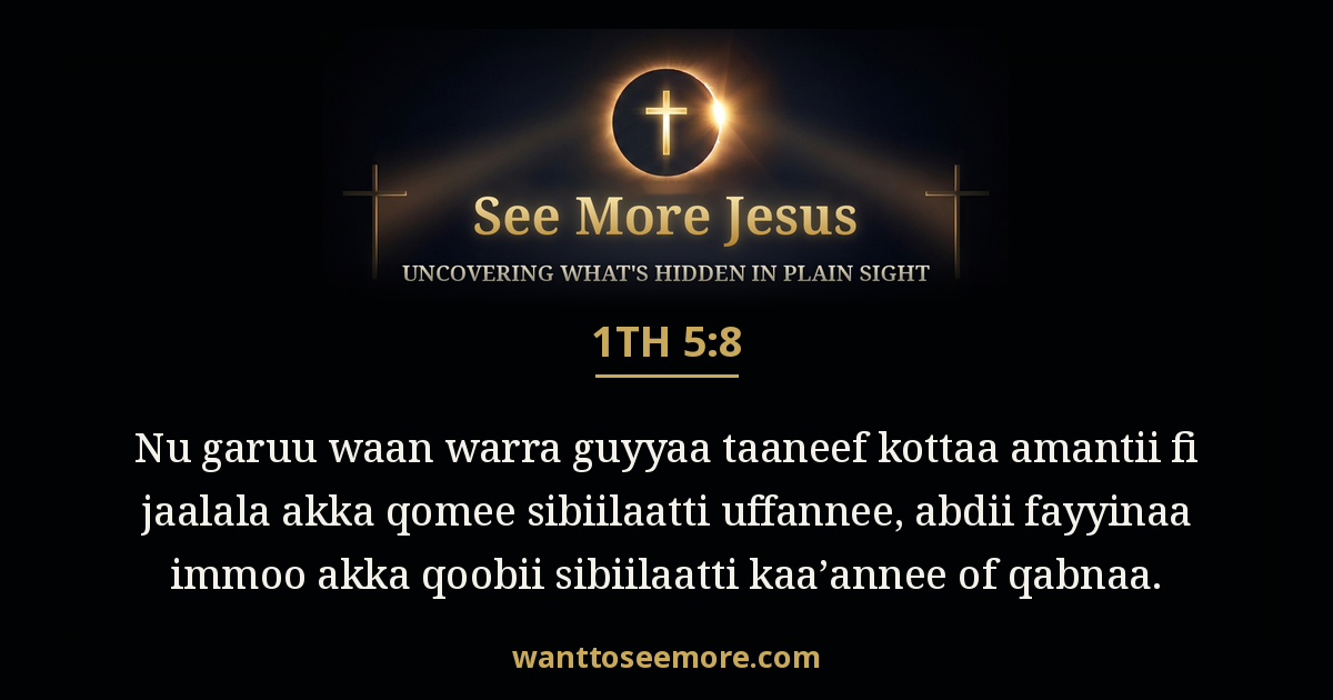 1 Thessalonians 5:8