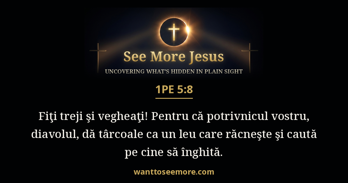 1 Peter 5:8