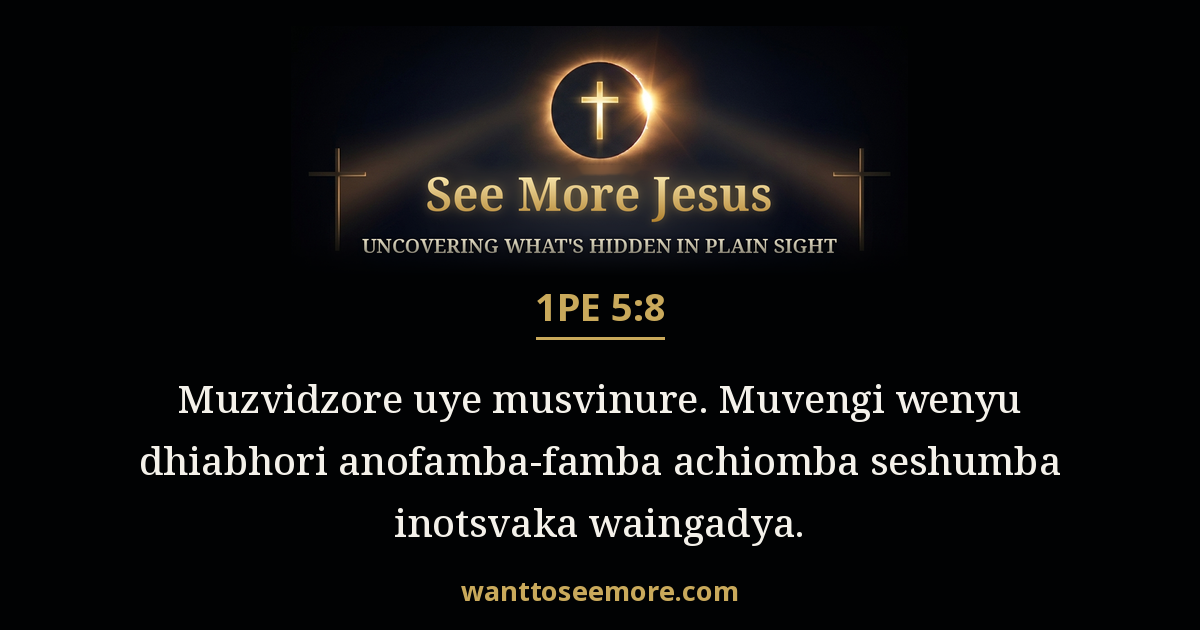 1 Peter 5:8